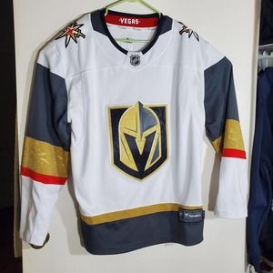 Vegas Golden Knights Mens Jersey Ice Hockey Branded Breakaway Medium White NHL